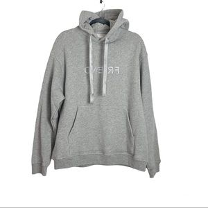 Krost Support Your Friends Gray French Terry Hoodie